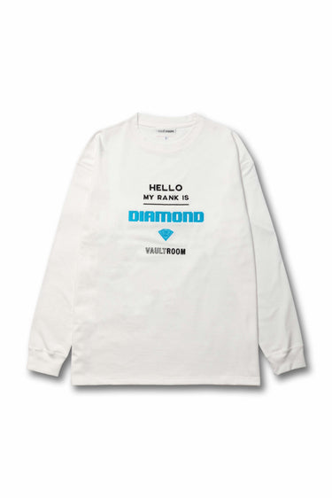 DIAMOND L/S TEE - vaultroom 公式オンラインストア