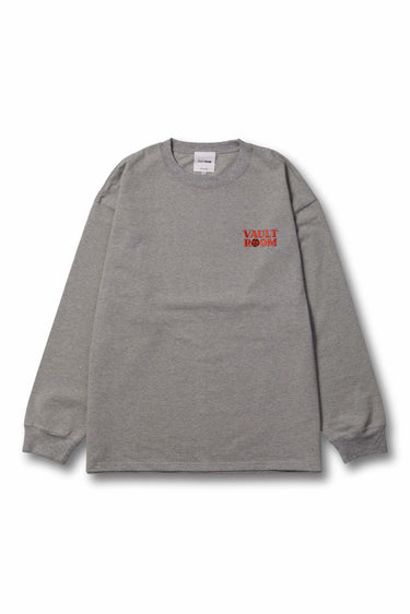 ROULETTE BIG L/S TEE / GRY - vaultroom 公式オンラインストア
