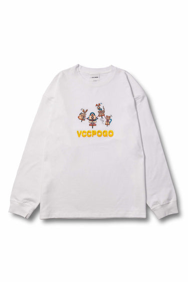 VCC POGO BIG L/S TEE / WHT - vaultroom 公式オンラインストア