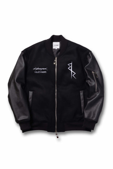 VR × CYBERPUNK LEATHER BOMBER JACKET - vaultroom 公式オンラインストア