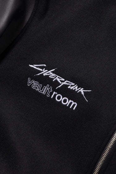 VR × CYBERPUNK LEATHER BOMBER JACKET - vaultroom 公式オンラインストア