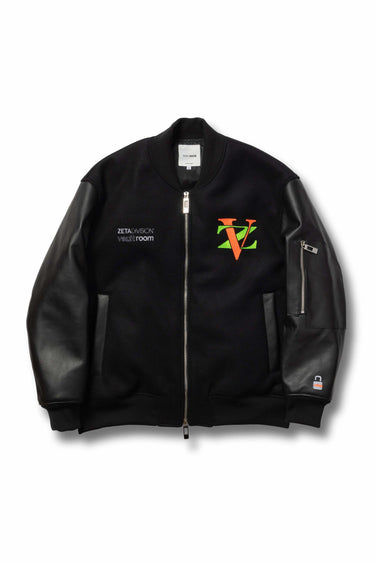 VR × ZETA LEATHER BOMBER JKT - vaultroom 公式オンラインストア