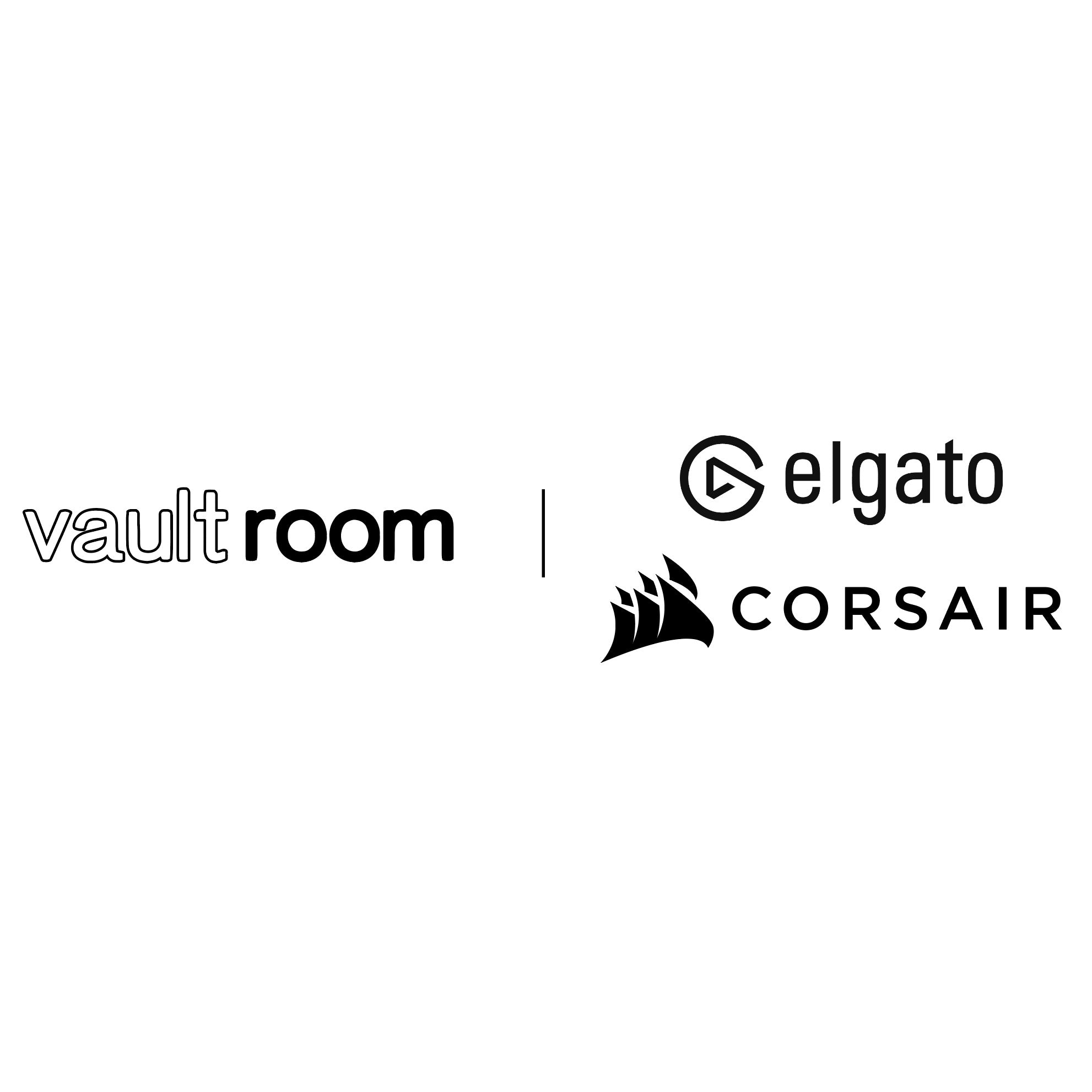 vaultroom × elgato & corsair – VAULTROOM