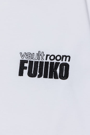 VR × FUJIKO RECORD TEE / WHITE