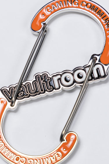 VAULTROOM LOGO CARABINER / ORANGE