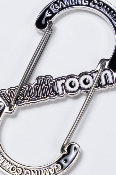 VAULTROOM LOGO CARABINER / BLACK