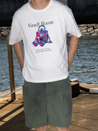 SUNSET TEE / WHITE