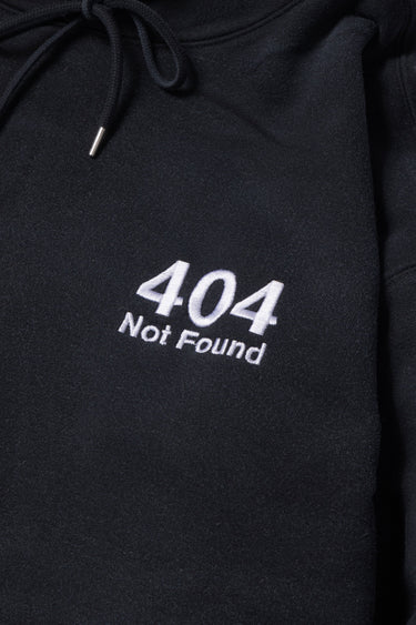 404 NOT FOUND HOODIE / FADE BLACK - vaultroom 公式オンラインストア