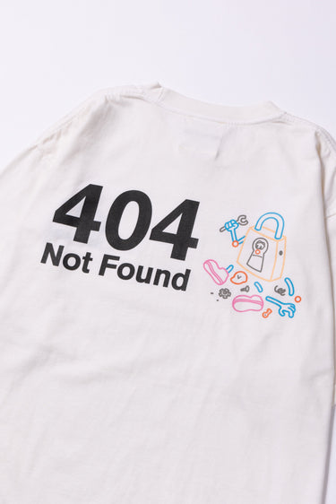404 NOT FOUND TEE / OFF WHITE - vaultroom 公式オンラインストア