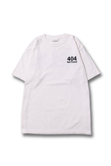404 NOT FOUND TEE / OFF WHITE - vaultroom 公式オンラインストア