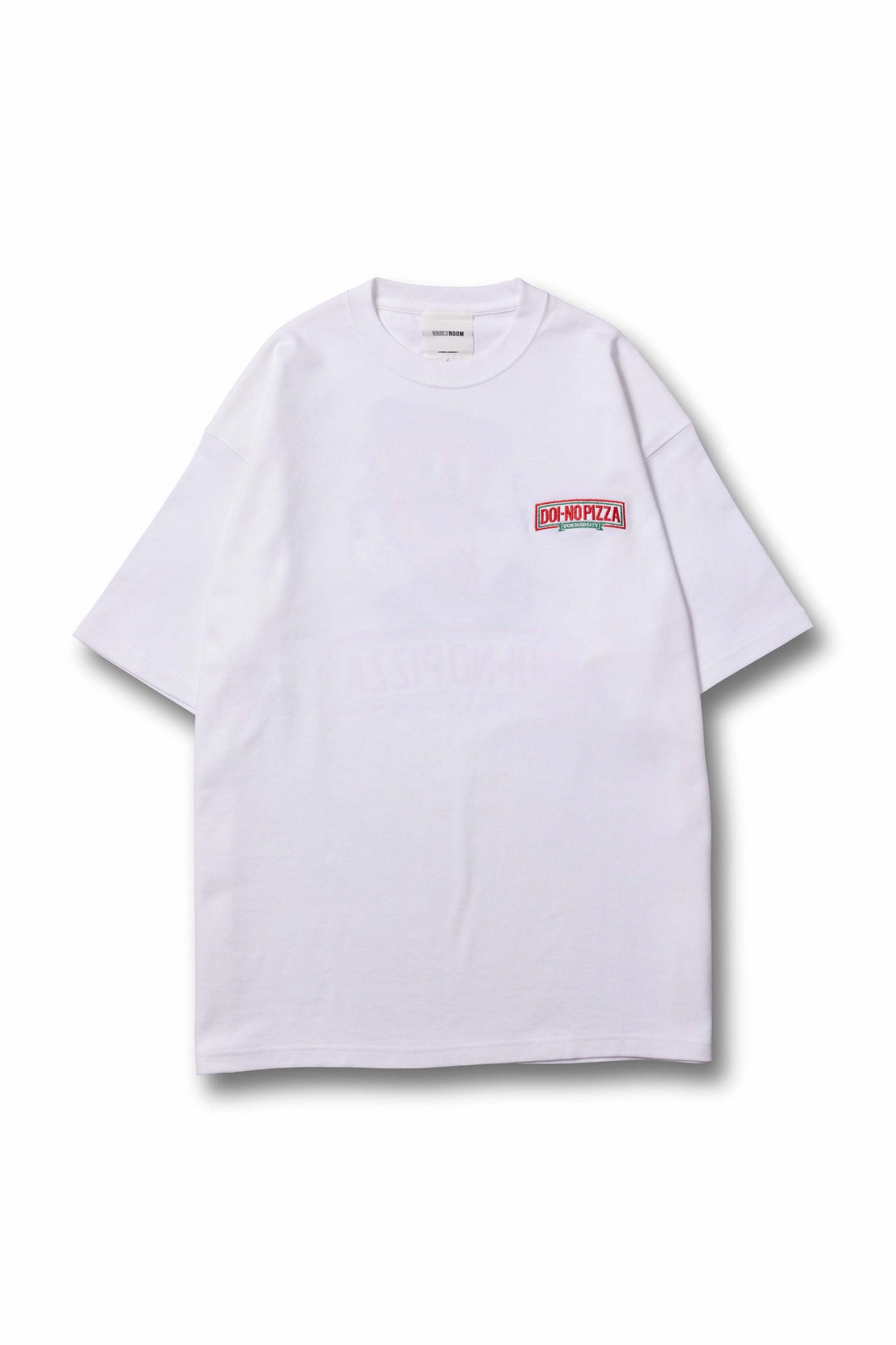 DOI-NO PIZZA TEE / WHT vaultroom-