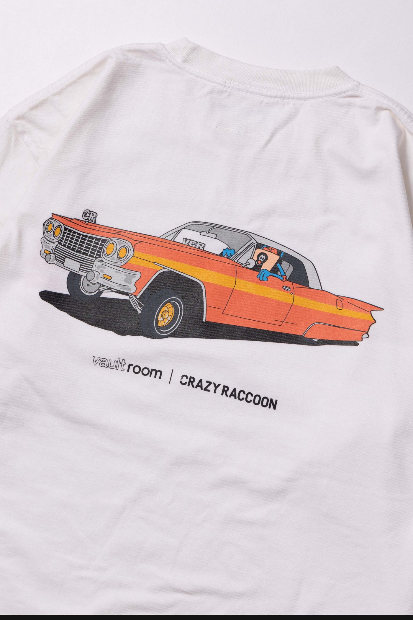 vaultroom VAULT RACCOON TEE / WHT Lサイズ - Tシャツ/カットソー