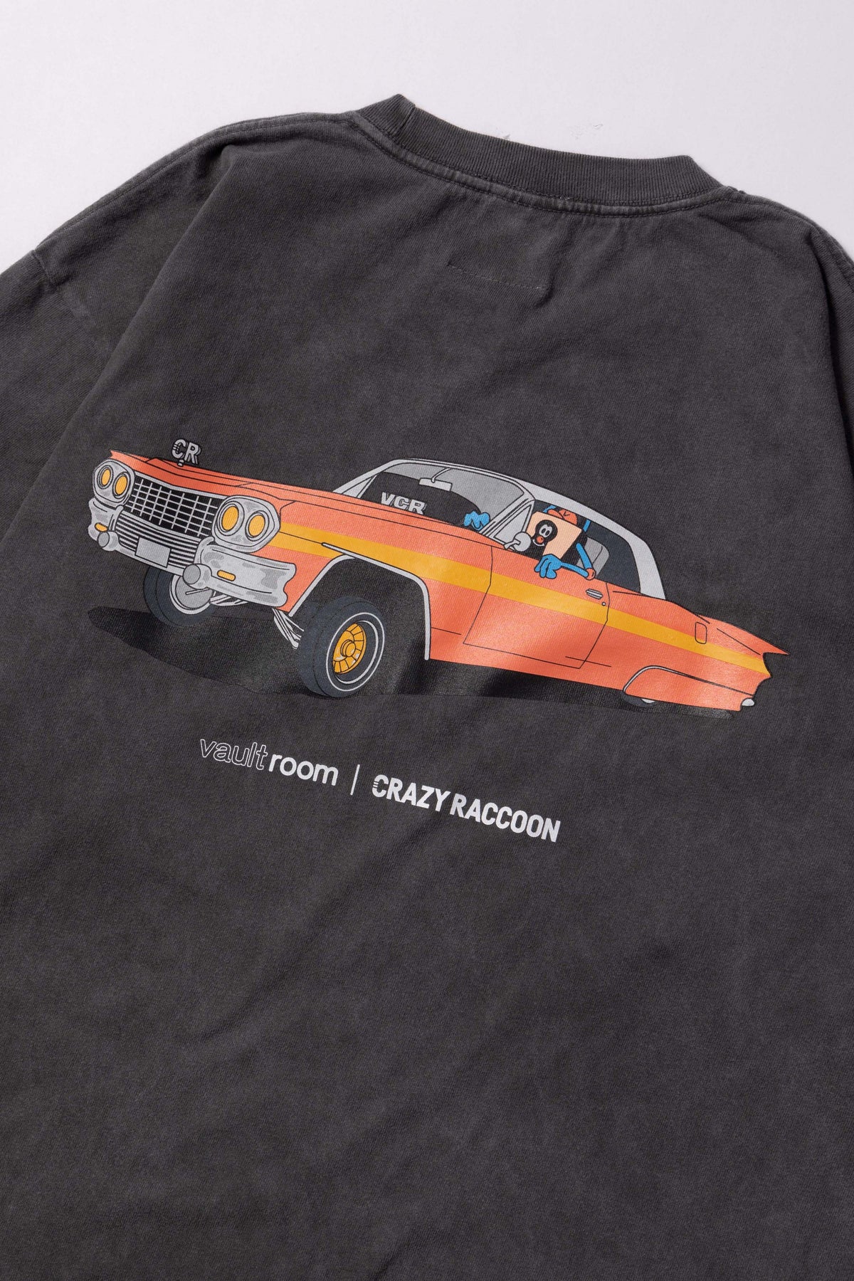 vaultroom VCR LOWRIDER TEE / CHARCOAL