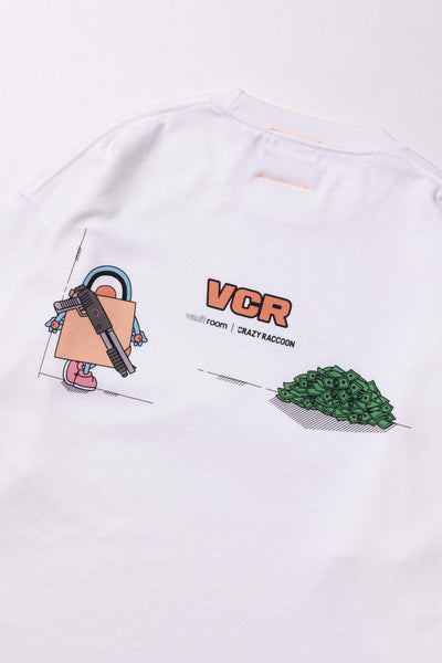 VCR TEE / WHT