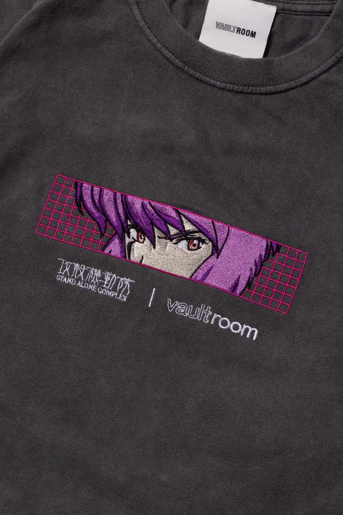 vaultroom 攻殻機動隊 MOTOKO HOODIE ブラック Lサイズステッカー付属