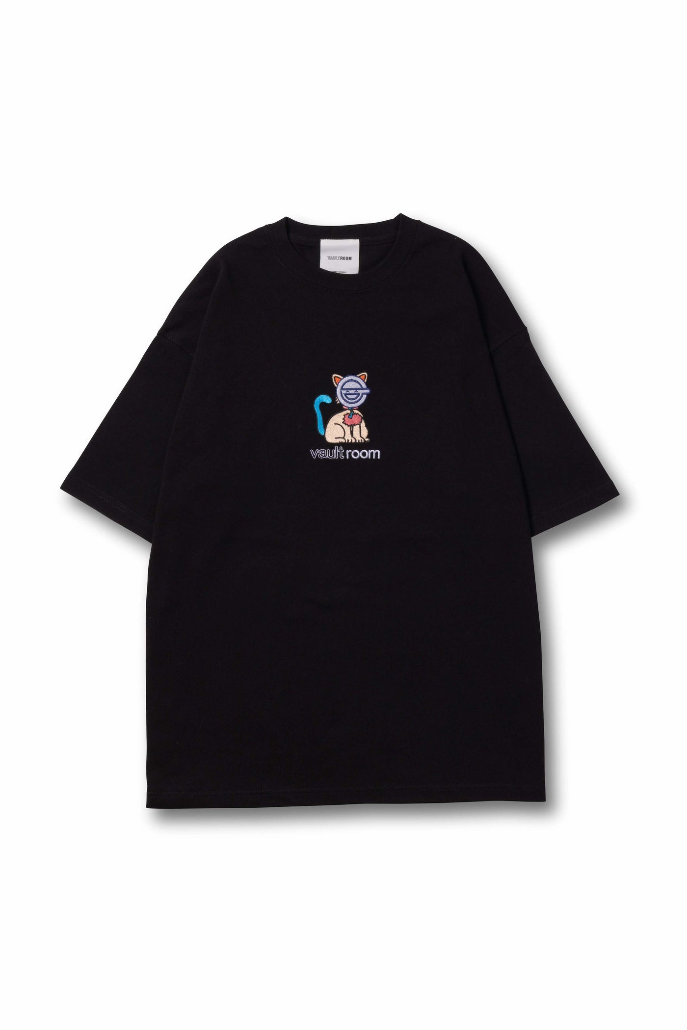 sellyvaultroom THE LAUGHING MAN TEE / BLK