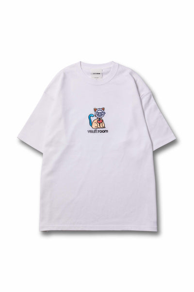 KEYCAT THE LAUGHING MAN TEE / WHT