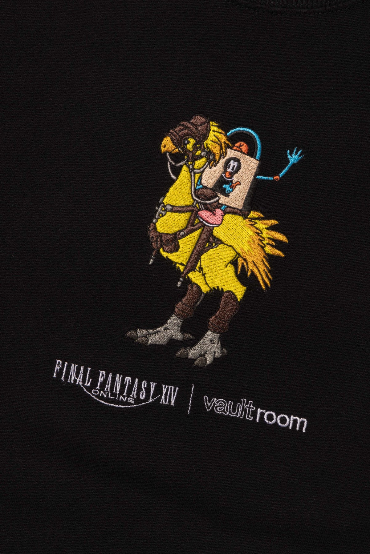 vaultroom × ff14 チョコボ Tシャツ 黒 XLチョコボ