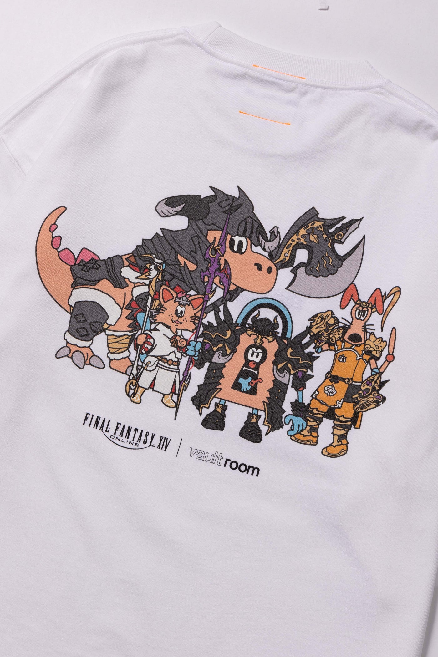 vaultroom VR × FFXIV LIGHT PARTY TEE WHT-