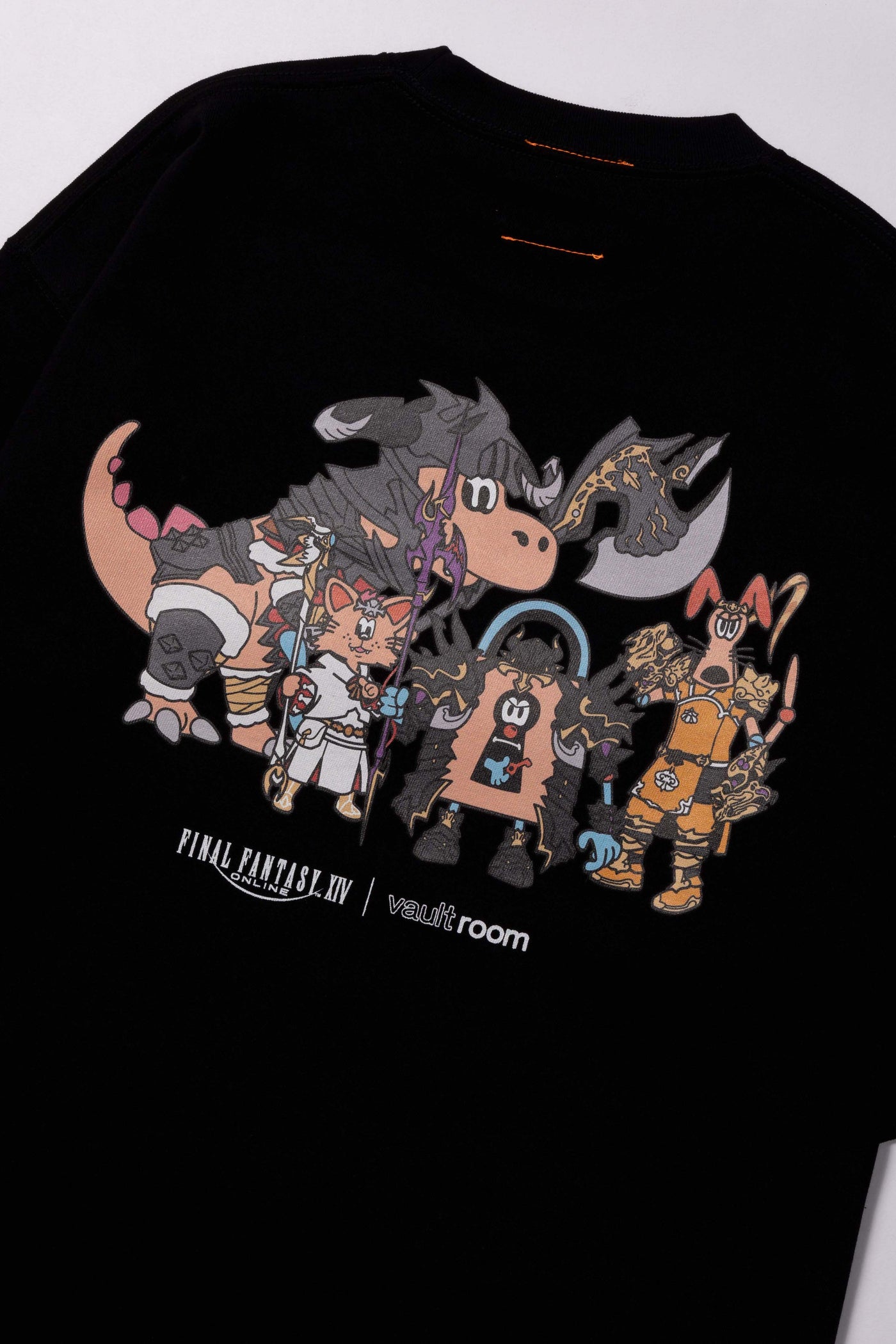 vaultroom FFXIV LIGHT PARTYTEE BLK-