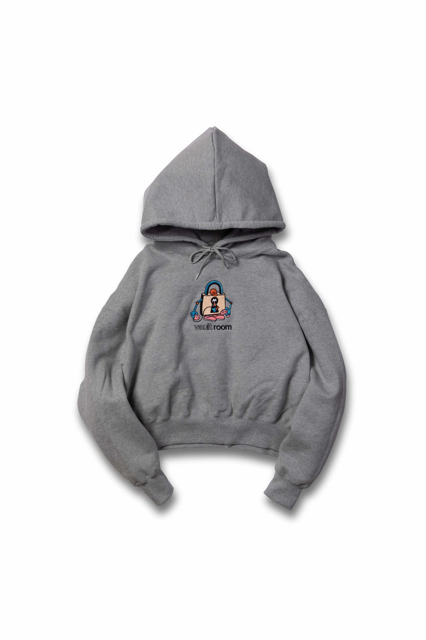 cotton100%VAULTROOM LOGO WOMENS CROPPED HOODIE