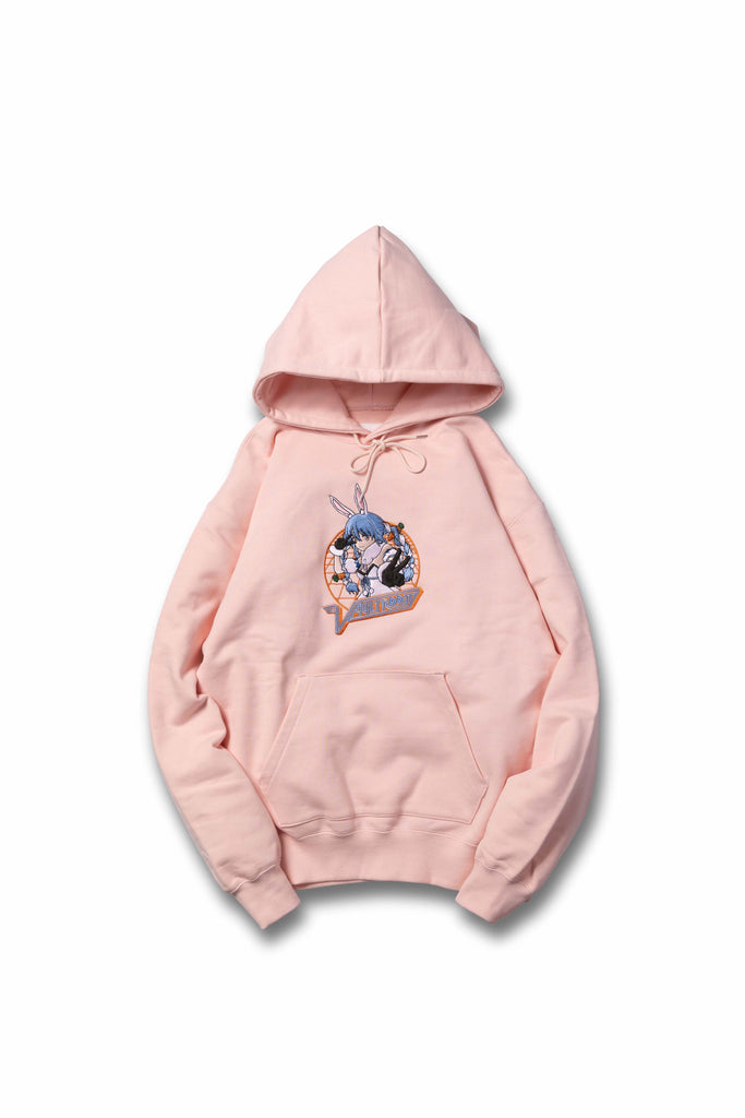 VR × PEKORA HOODIE / PINK