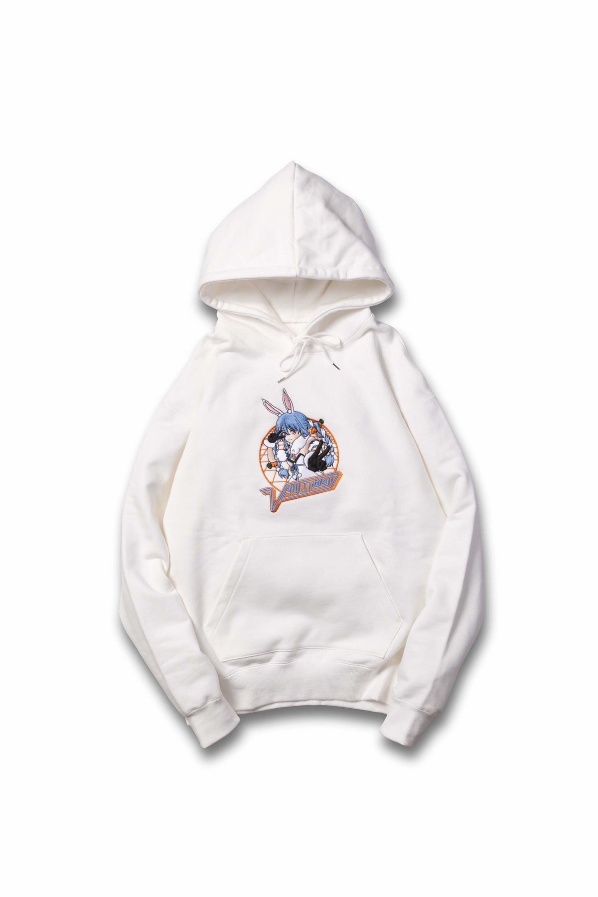 ホロライブVR × PEKORA HOODIE / WHT XL ステッカー付き