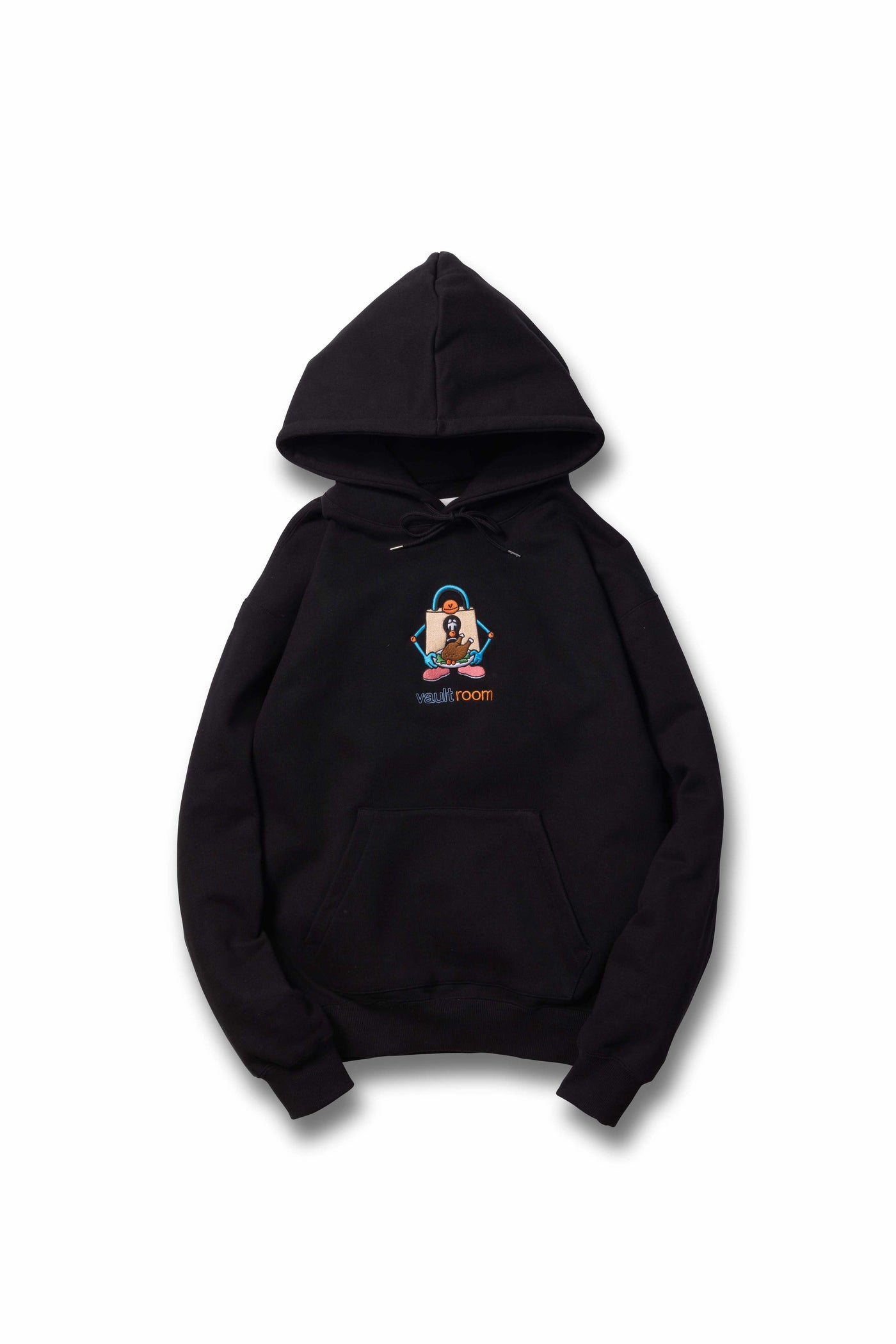 冷めチキVAULTROOM CHICKEN HOODIE / BLK L