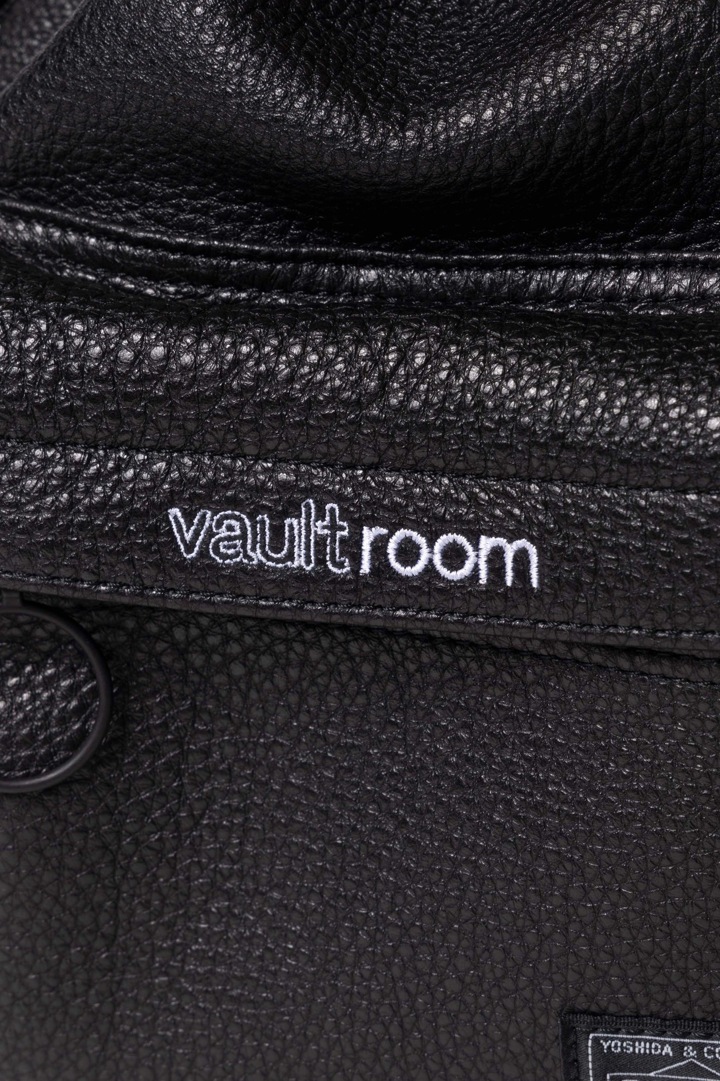 vaultroom × PORTER LEATHER GAMING BAG / BLK