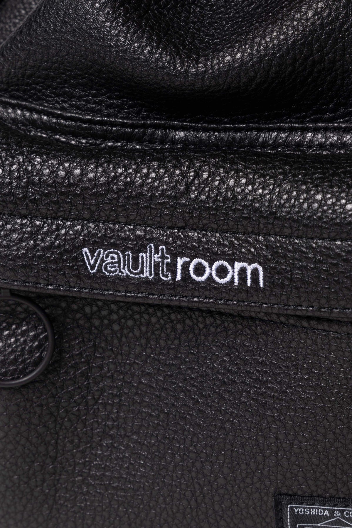 vaultroom × PORTER LEATHER GAMING BAG / BLK