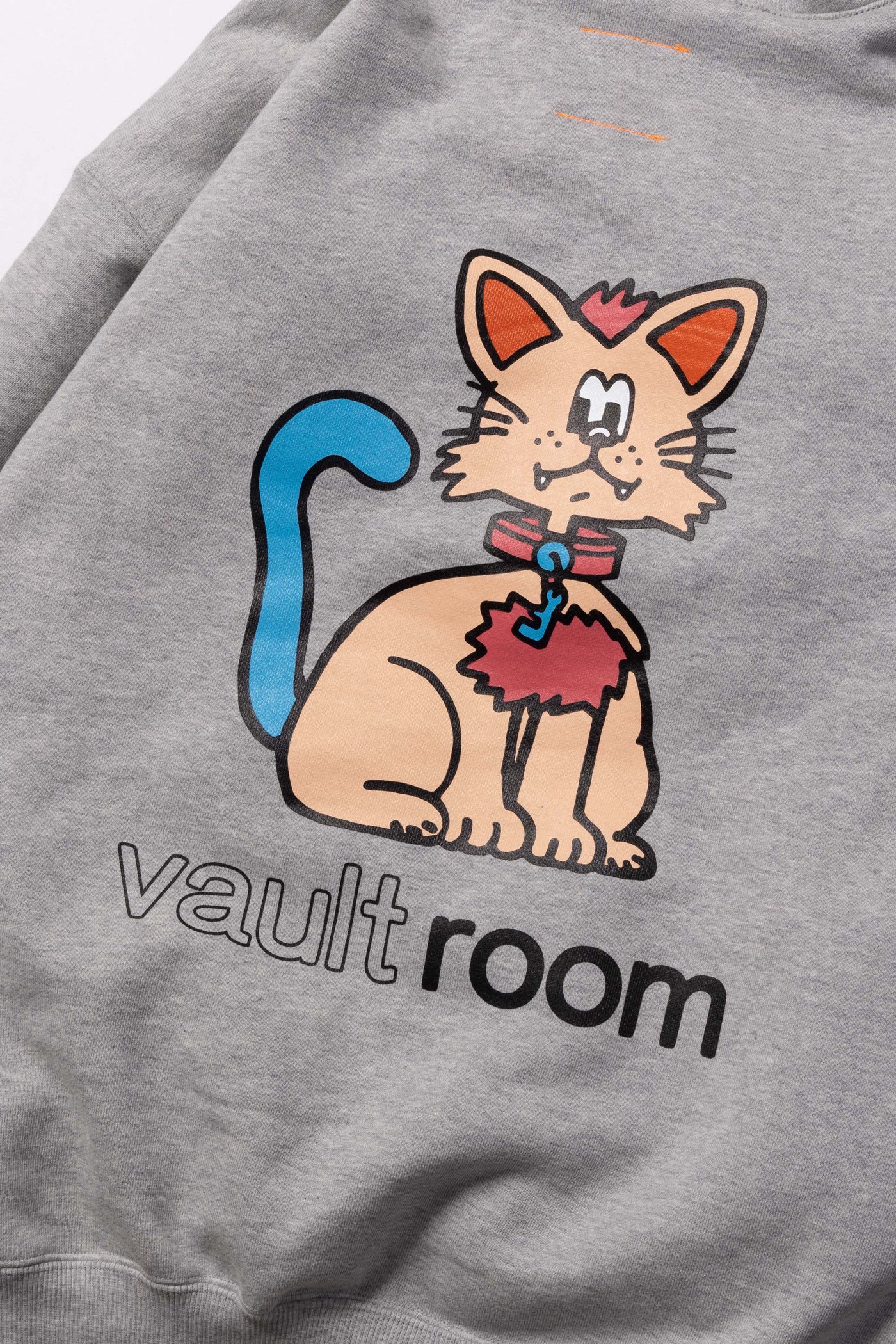 掲載締切間近　vaultroom-KEY CAT HOODIE / GRY L袖丈長袖