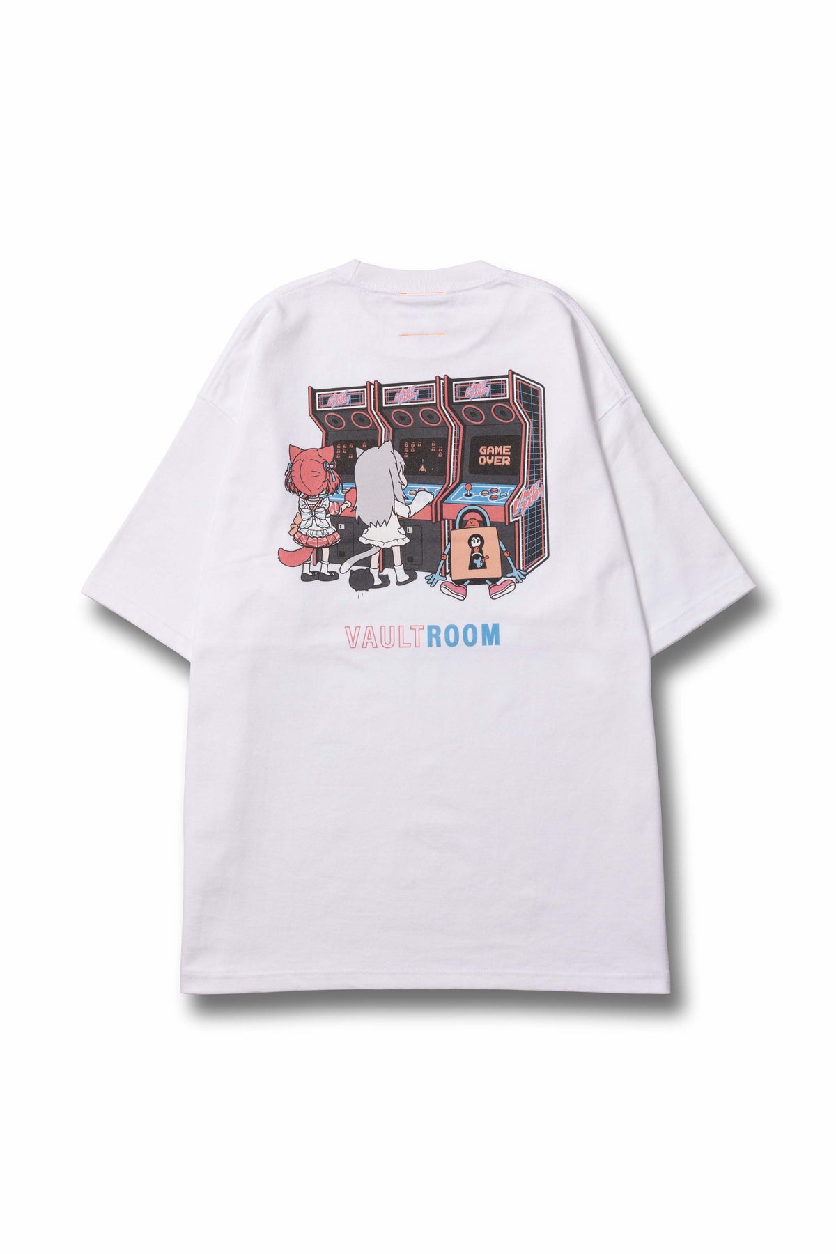 VR × KARUBINACHO TEE WHT - Tシャツ