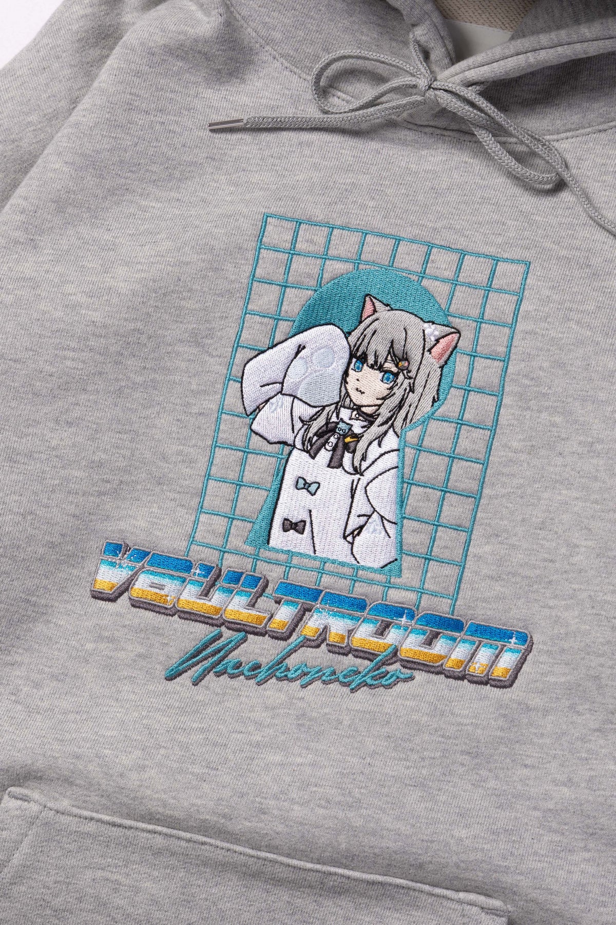 ペットタバコ無しNACHONEKO HOODIE / GRY - XL vaultroom