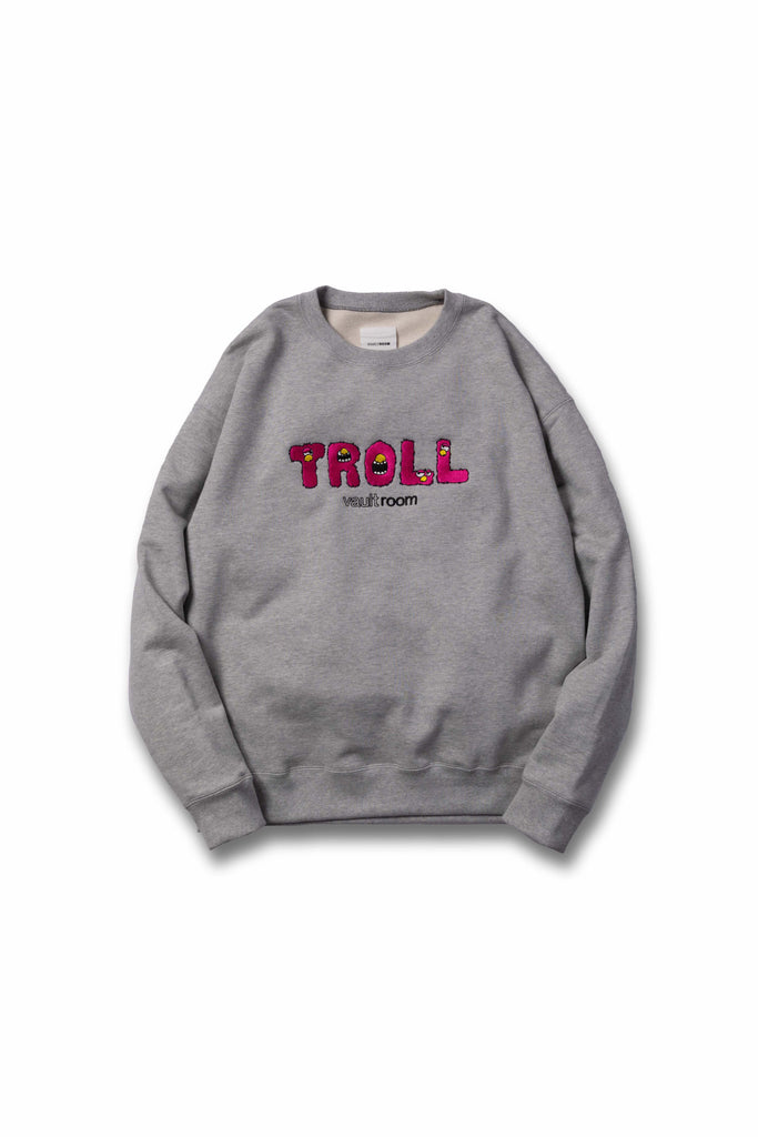 TROLL CREWNECK / GRY