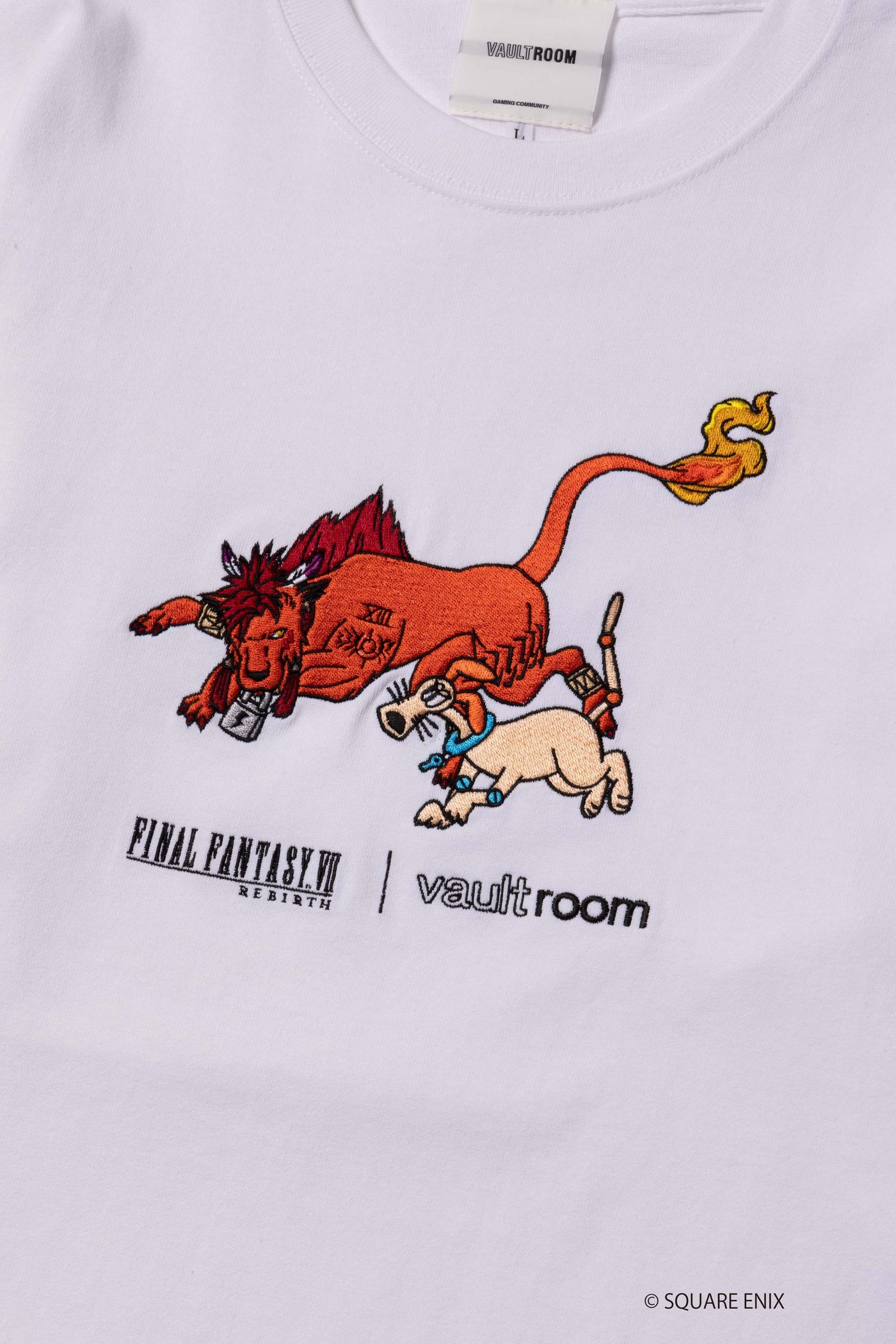 VR × RED XIII TEE 〈vaultroom〉 BLK サイズL - トップス