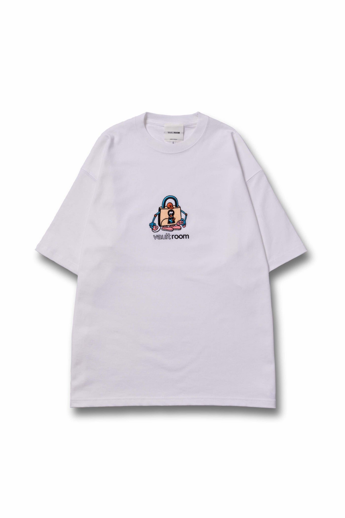 LOGO TEE / WHT – VAULTROOM