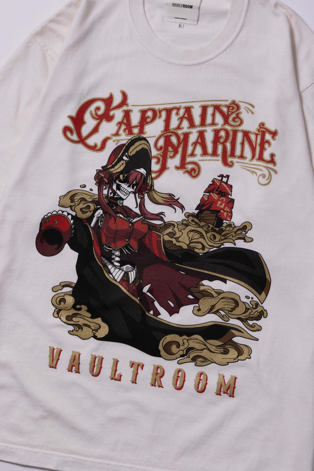 CAPTAIN MARINE TEE / OFF WHITE – VAULTROOM