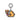 KEY DOG RUBBER KEYCHAIN