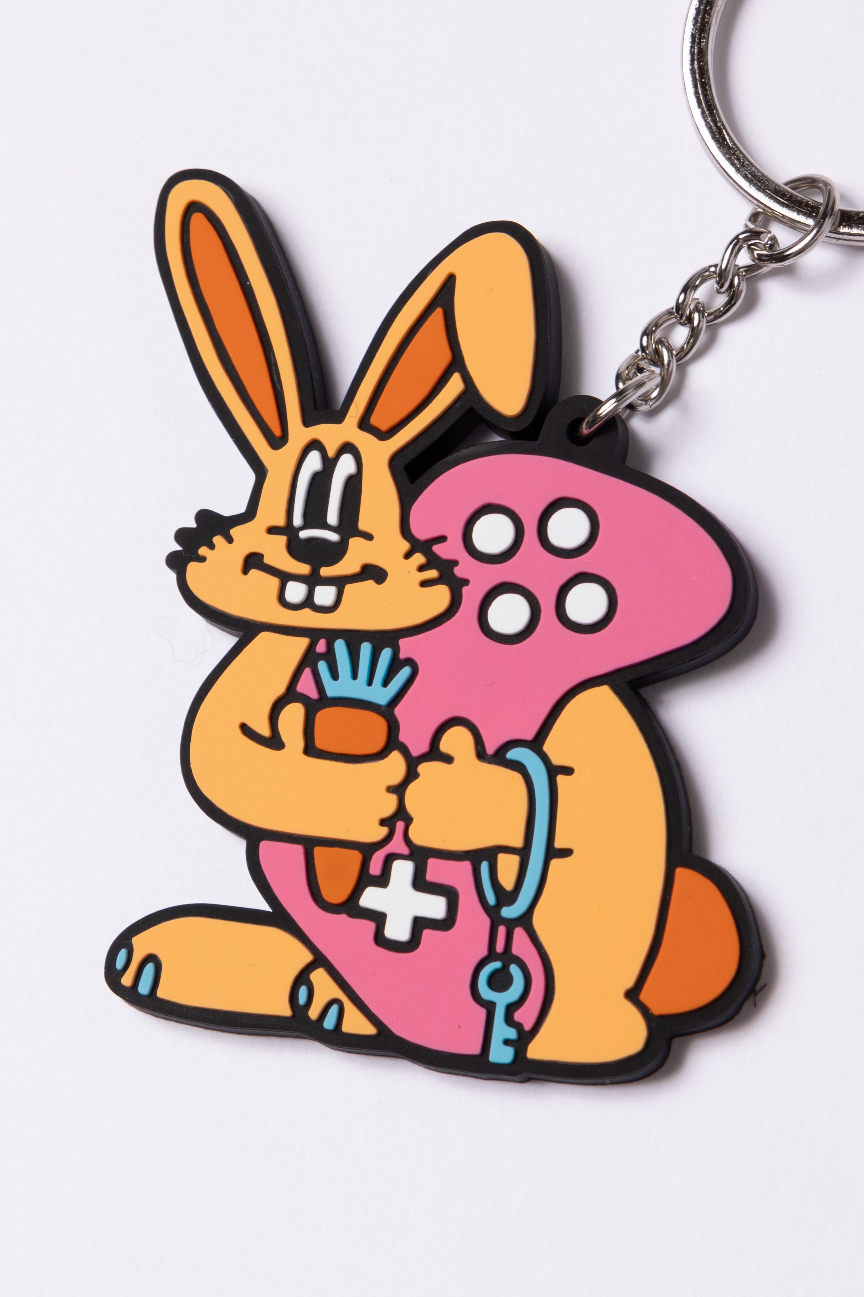 KEY RABBIT RUBBER KEYCHAIN – VAULTROOM