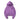 FRIENDLY ZIP HOODIE / VIOLET