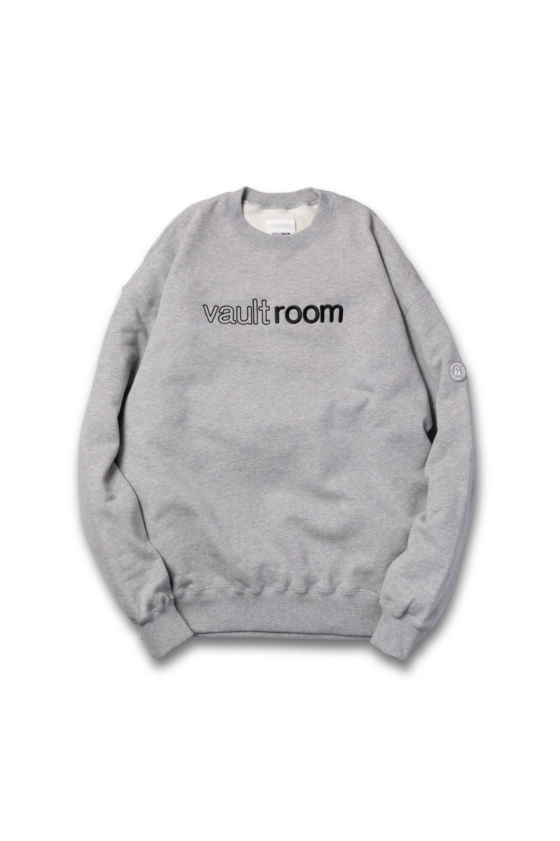 VAULTROOM LOGO CREWNECK / GREY 