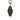 LEATHER HOTEL KEYCHAIN / BLACK
