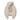 LAPKARU CARTOON ZIP HOODIE / LIGHT BEIGE