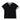 KEY LOGO TRIM TEE / BLK×WHT