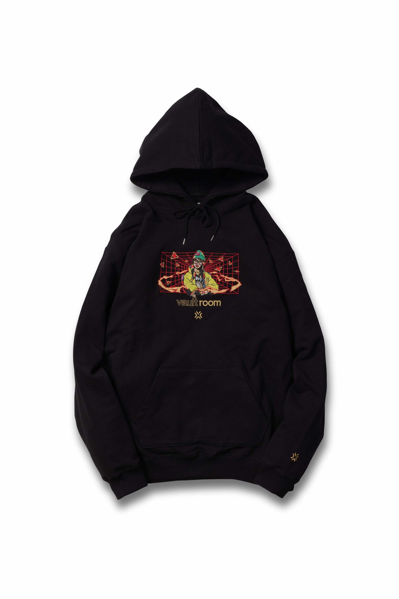 VR × VALORANT CHAMPIONS HOODIE / BLK-