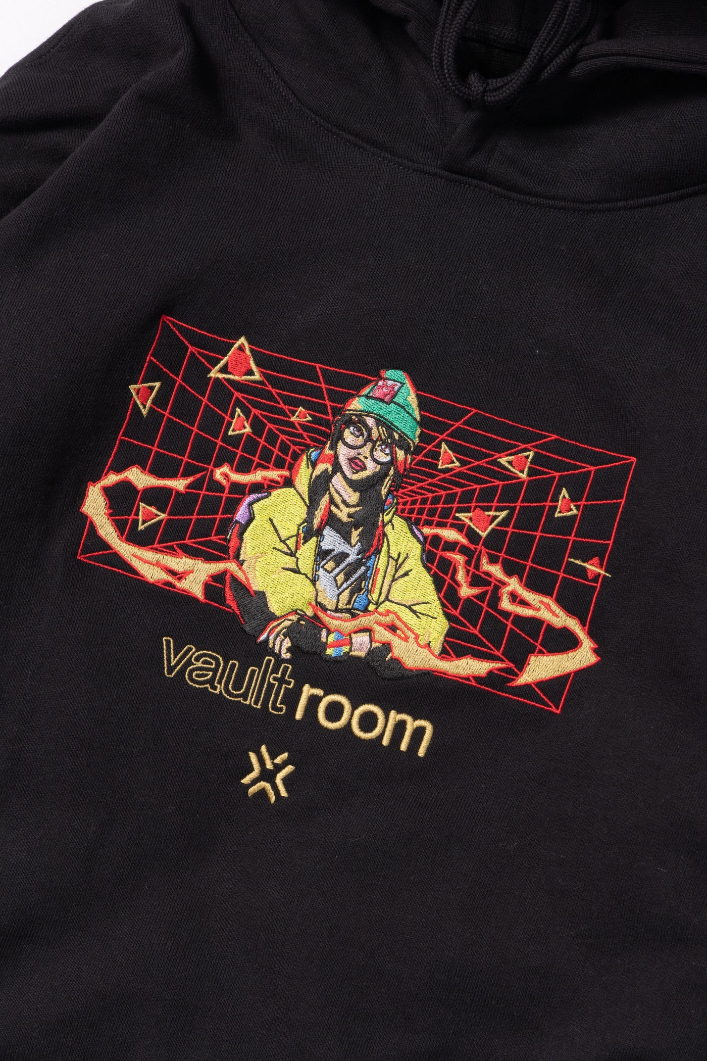 VR × 002 HOODIE / BLK XL Vaultroomサイズ…XL