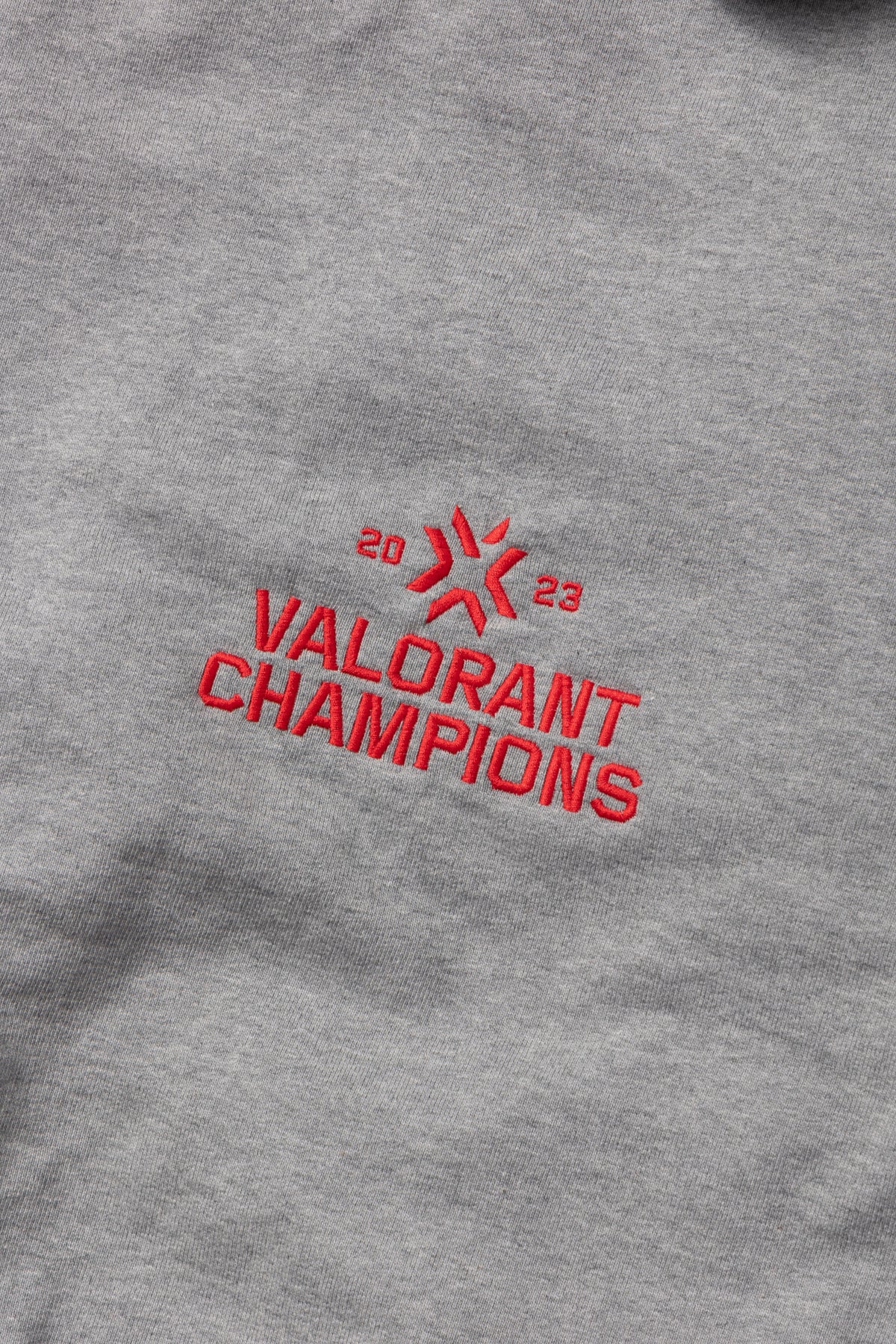 VR × VALORANT CHAMPIONS HOODIE / GRY XL - パーカー