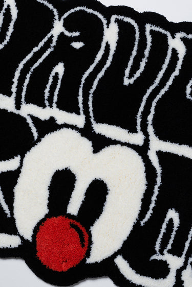70's LOGO RUG / BLACK - vaultroom 公式オンラインストア