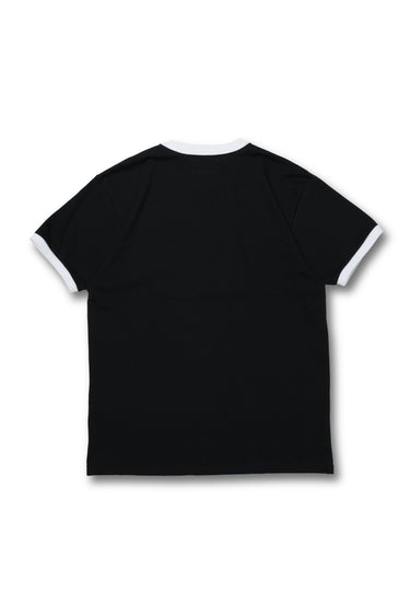 70's LOGO TRIM TEE / BLK×WHT - vaultroom 公式オンラインストア
