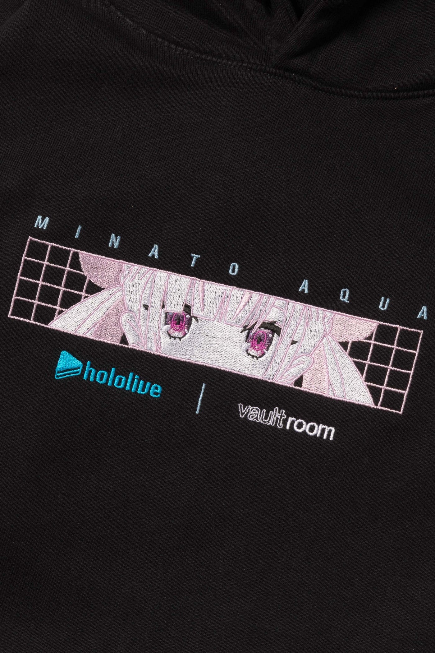 MINATO AQUA HOODIE / BLK – VAULTROOM